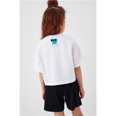 Шорты трикотажные для девочек, 2 шт в комплекте PLAYTODAY, 1240332