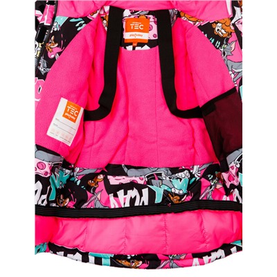 Комплект текстильный с полиуретановым покрытием для девочек: куртка, брюки