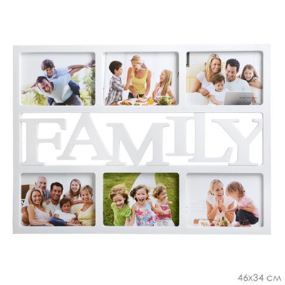 Фоторамка коллаж Семья 46x34 / 202 /уп 36/6 фото