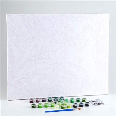 Картина по номерам на холсте с подрамником «Пантера», 40×50 см