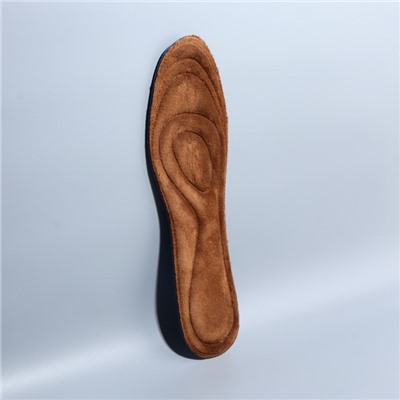 Стельки для обуви, универсальные, р-р RU до 44 (р-р Пр-ля до 46), 28 см, пара, коричневые