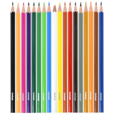 Карандаши пластиковые 18цв ЦКП18КР Creativiki