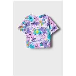 Фуфайка трикотажная для девочек (футболка) PLAYTODAY, 1240264