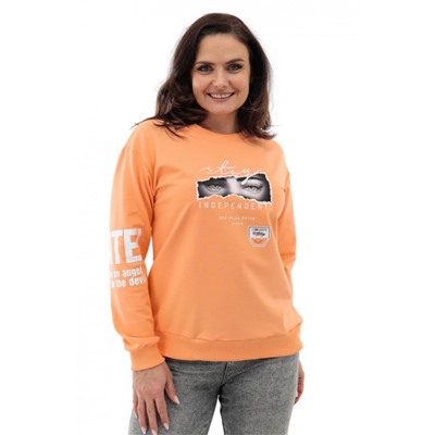 Свитшот женский 88515 (Персик)