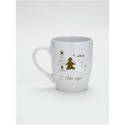 УЦЕНКА Кружка керамическая новогодняя «С новым годом!», 690 мл