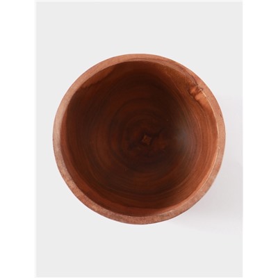 Миска, 13×13×7 см, тиковое дерево