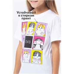 Детская хлопковая футболка Happyfox