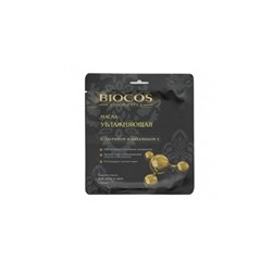 Biocos Тканевая маска для лица и шеи Увлажняющая