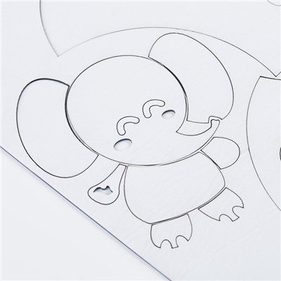 Наклейки интерьерные детские TAKE IT EASY «Слоник», декор на стену, панно, 61×80 см