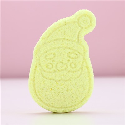 Бомбочка для ванны «Дед Мороз», 100 г, аромат медового мусса, Чистое счастье