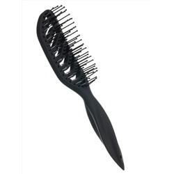 Dewal Щетка для укладки вогнутая продувная / BR69539 Black, черный 1516