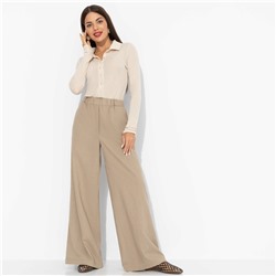 Брюки‑палаццо, Легкость льна