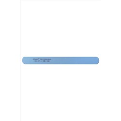 Zinger Пилка-наждак для ногтей прямая тонкая / Classic SLE-327-L, 120/240 грит, голубой KRISTALLER, 1111354