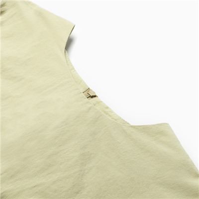 Платье миди женское MINAKU: Casual Collection, оливковое, размер 44