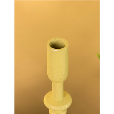 Подсвечник на 1 свечу «Олива», 10×10×35 см