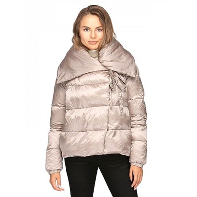 VS190127 беж Пуховик женский (40-48)