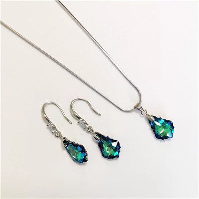 Комплект с кристаллами Swarovski