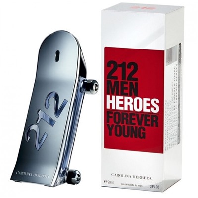Туалетная вода Carolina Herrera 212 Men Heroes Forever Young мужская