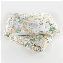 Комплект Экономь и Я: одеяло 1.5 сп, синтепон 100 г/м² + подушка 50×70 см, МИКС, 100% полиэстер