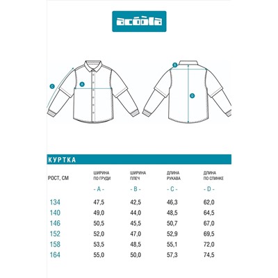 Рубашка-куртка ACOOLA, 1234952
