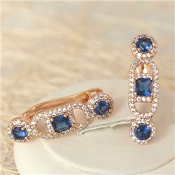 Серьги позолота H01-9538