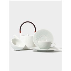 Тарелка Magistro Willow, d=27.9 см, фарфор, голубая