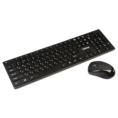 Беспроводной набор Dialog Pointer RF KMROP-4030U мембранная клавиатура+мышь (black)