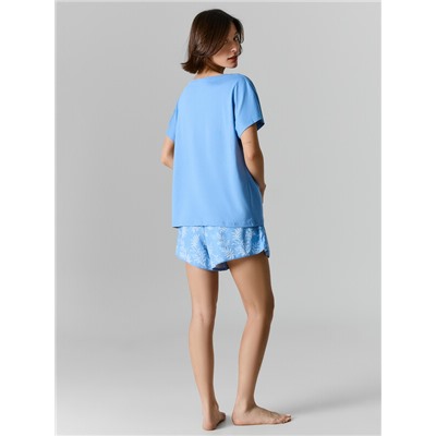 КОМПЛЕКТ ЖЕНСКИЙ (ФУТБОЛКА, ШОРТЫ) 592544