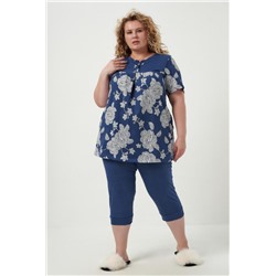 Комплект женский 83604 (Белые цветы)