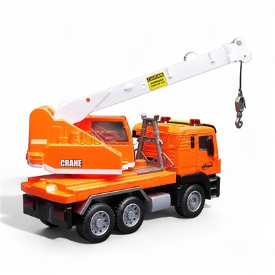 Машина "Кран" 1:10 (свет, звук) в коробке