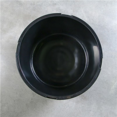 Таз строительный, 120 л, круглый, морозостойкий, ударопрочный, пластик