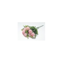 Искусственные цветы, Ветка в букете шафран 9 голов (1010237) микс