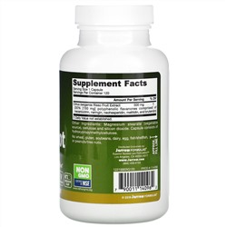 Jarrow Formulas, бергамот, 500 мг, 120 вегетарианских капсул