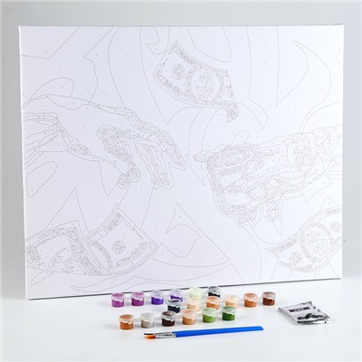 Картина по номерам на холсте с подрамником «Искусство», 40×50 см