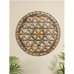 Панно резное «Цветы», 40×40×0.6 см