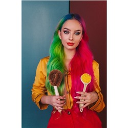 Щётка для чистки посуды Доляна, 8×4.5×23 см, щетина кокос, деревянная ручка