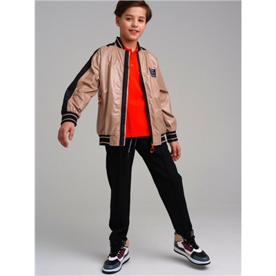 Куртка текстильная с полиуретановым покрытием для мальчиков (ветровка)