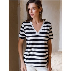 Футболка из премиального хлопка с эластаном