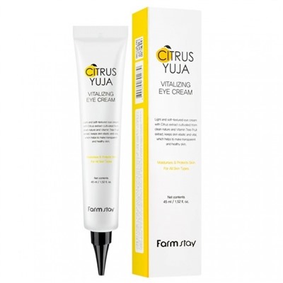 Крем для кожи вокруг глаз Farm Stay Citrus Yuja