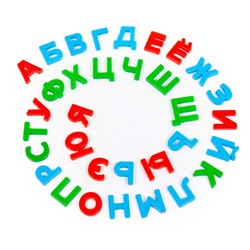 Полесье Набор "Первые уроки" (33 буквы) (в пакете)