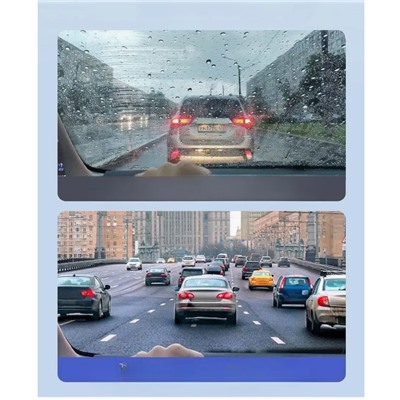 Губка для автостекол с жидкостью антидождь