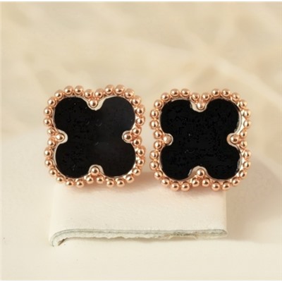 Серьги-гвоздики позолота H01-6463