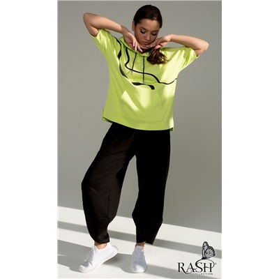 Худи "Вираж" лайм