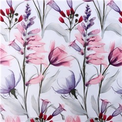 Штора для ванной Доляна «Нежность», 180×180 см