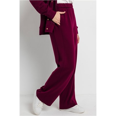 Брюки женские  196Т/01/Бордовый