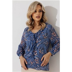 Блузка женская  7086/01/Джинсовый