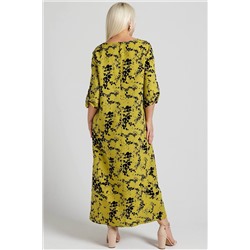 Платье  6168/02/Горчичный, черный