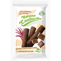 Батончики "УмСладости" амарант с какао и шоколадной начинкой 90г ЭКОПРОДУКТЫ, 1182609