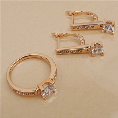 XUPING Кольцо/Серьги с английским замком арт. 58 0752 (id 289754)