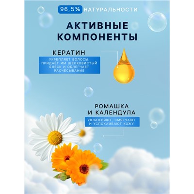 Шампунь и гель для душа детский LULU гипоаллергенно, 300 мл